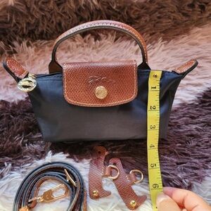 Chic Black and Brown Mini Bag